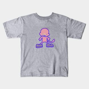 Gray Shoes Monkey! Kids T-Shirt